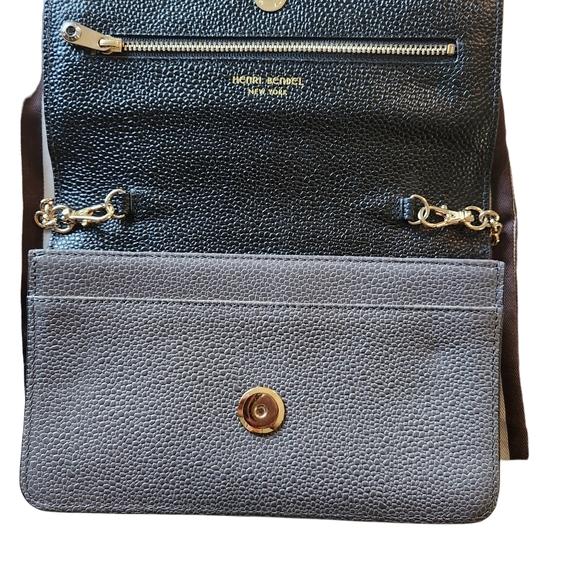 HENRI BENDEL CARLISLE Clutch/Wallet Two Tone (can add chain for crossbody) - Picture 10 of 14